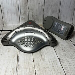 Polycom VoiceStation 100 Analog Business Conference Phone w/ Wall Power Module